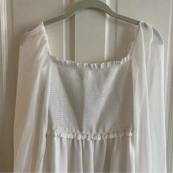 ARITZIA | Wilfred Tempest Mini Dress in Light Birch/Bouleau Pale • XS/TP - Picture 7 of 13